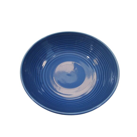 Gordon Ramsay Royal Doulton Denim Maze Bowls A Pair Embossed Rings 2013 GUC - Picture 5 of 10